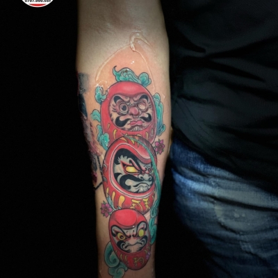 daruma tattoo 