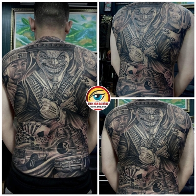 full lưng giá đình jocker