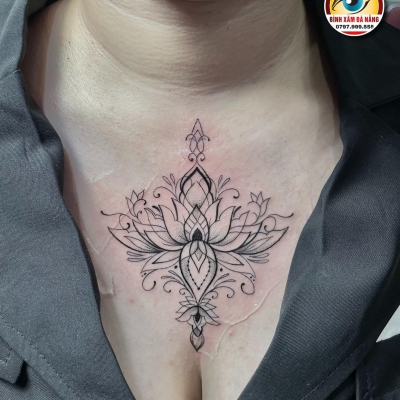 mandala hoa sen 