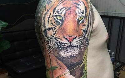 Ý NGHĨA CỦA HÌNH XĂM HỔ ( Tiger)