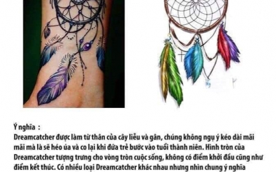 Ý nghĩa hình xăm Dream Catcher
