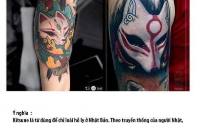 Ý nghĩa hình xăm Kitsune ( Hồ Ly Nhật Bản )