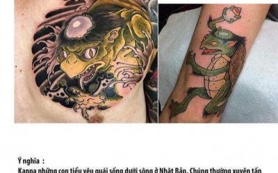 Ý nghĩa hình xăm nhân vật Kappa