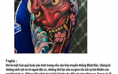 Ý nghĩa hình xăm Oni